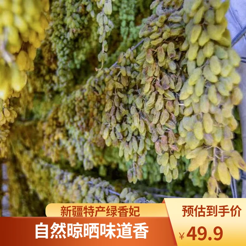 新疆特产 绿香妃 2斤 农家自然晾晒 包邮