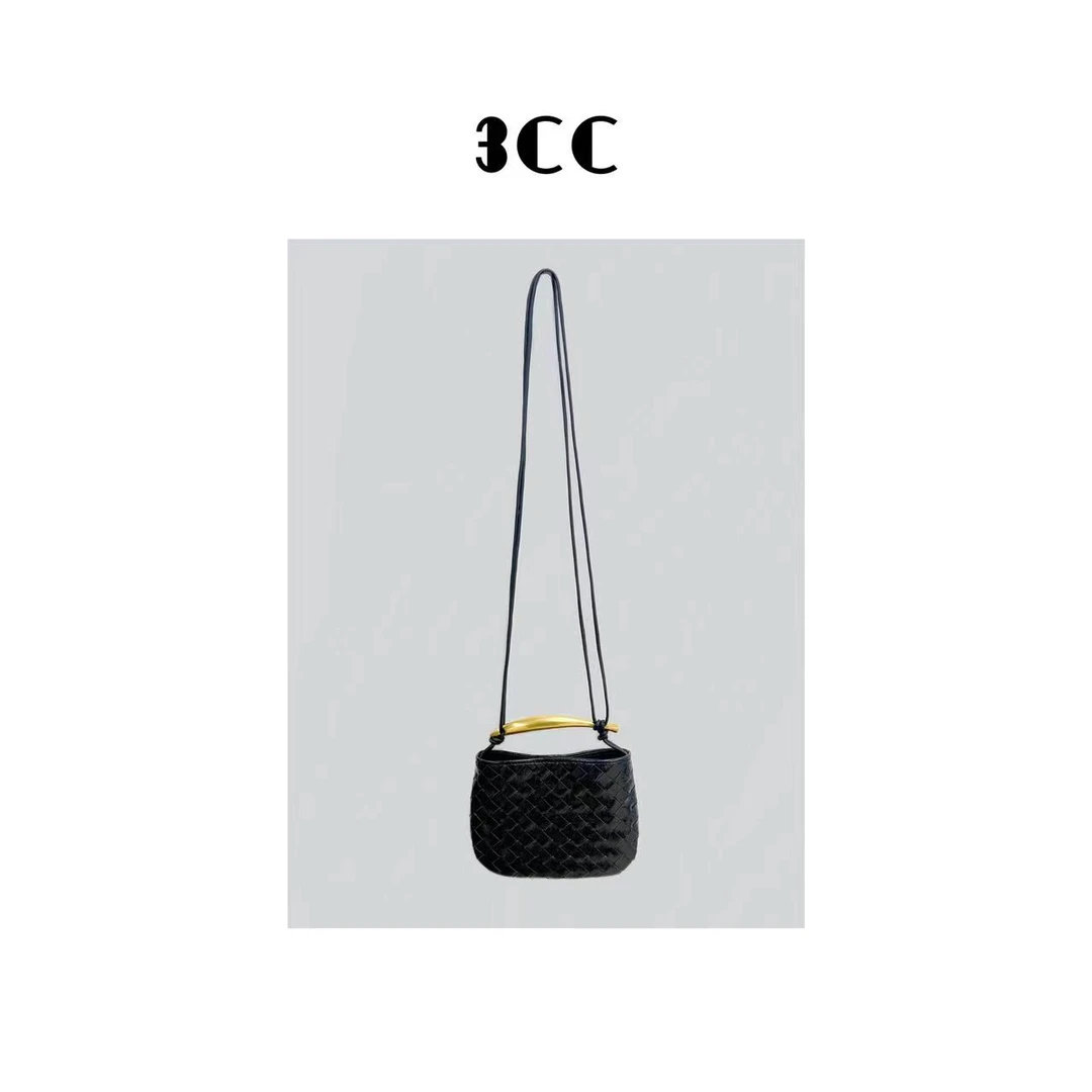 3CC2024升级版沙丁鱼编织斜挎单肩手提包 5967#