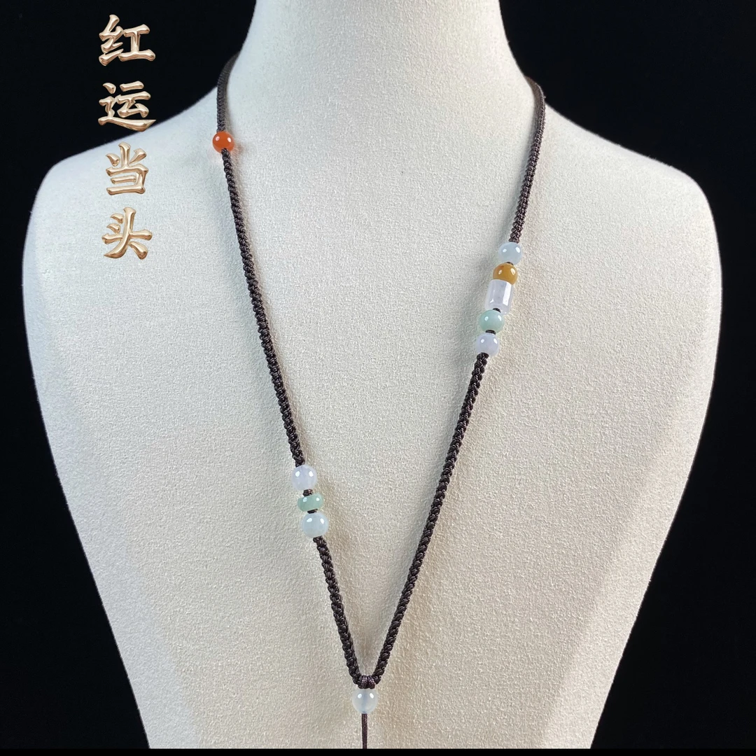 非金属布艺项链 ：你本无意穿堂风，偏偏孤倨引山洪。饰品