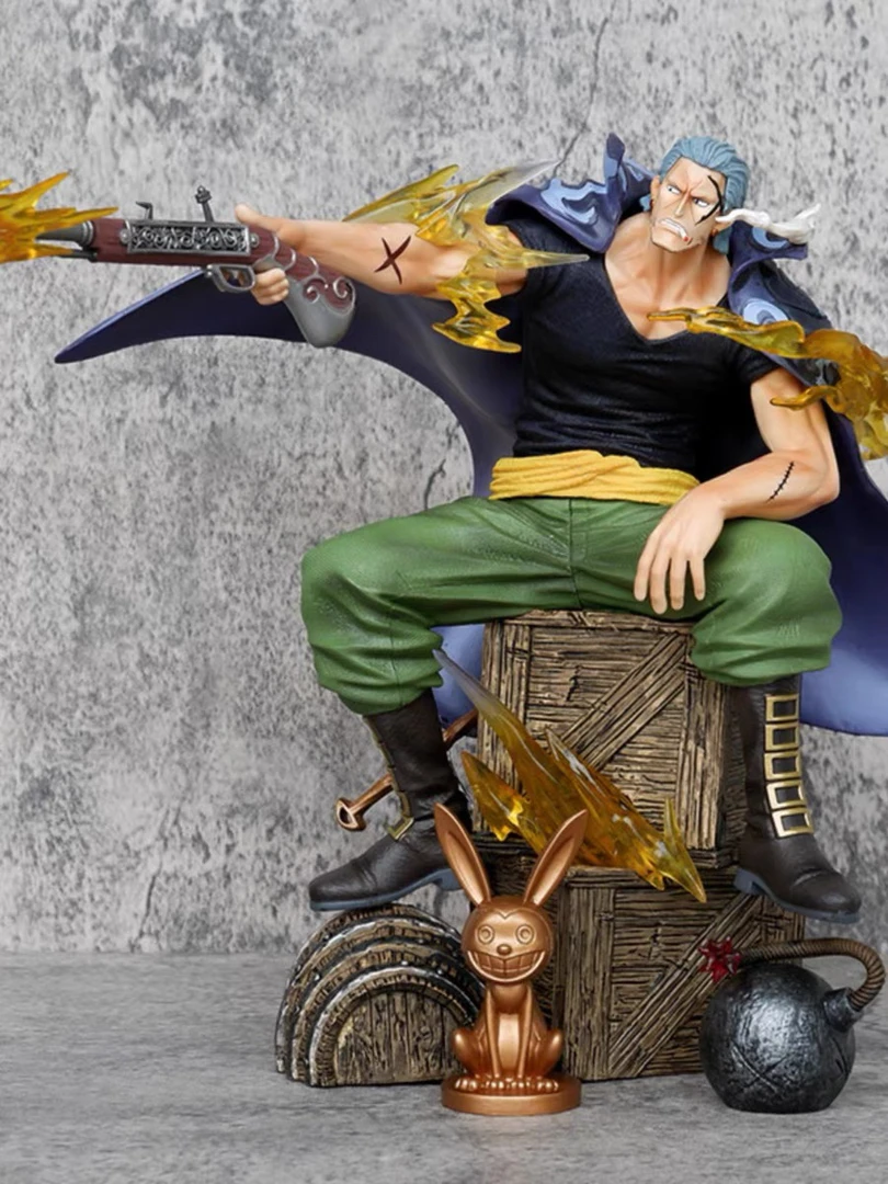海贼王gk MAX 伟大航路 二把手贝克曼 坐姿 动漫手办模型摆件雕像