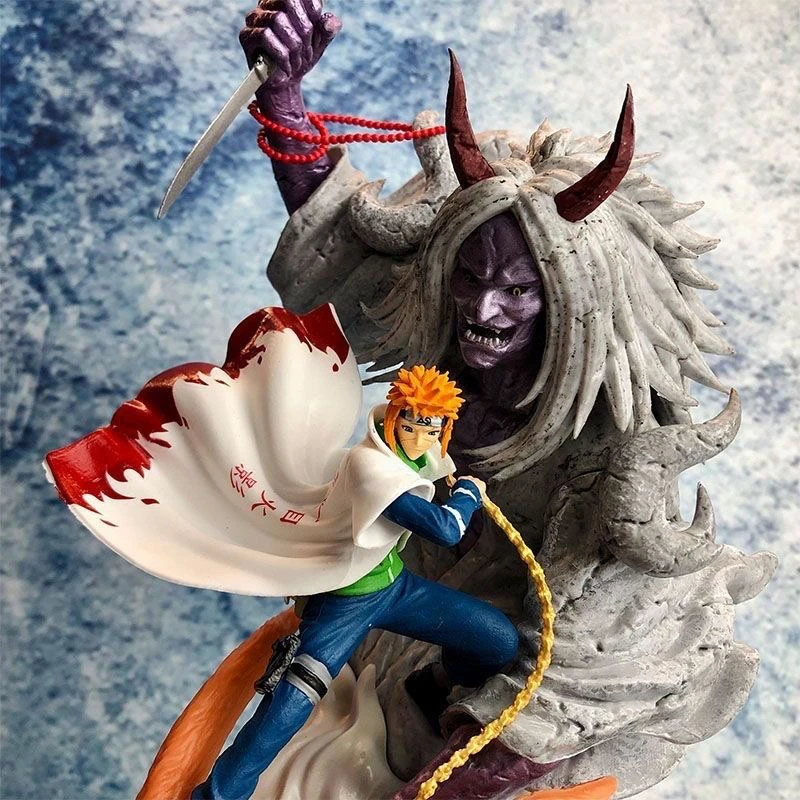 火影忍者 CS 四代目 波风水门 尸鬼封尽 GK 雕像手办周边模型摆件