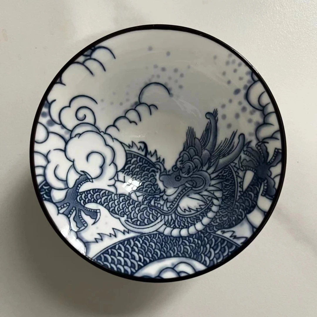 【龙杯斗笠杯】品茗陶瓷茶器主人杯茶杯自用家用无礼盒