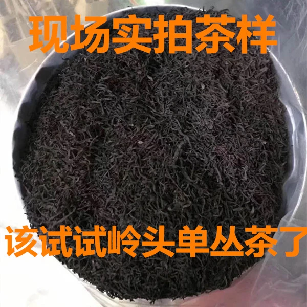 岭头单丛茶饶平潮州凤凰单枞茶浓香型高山赤叶单从白叶番薯香蜜兰