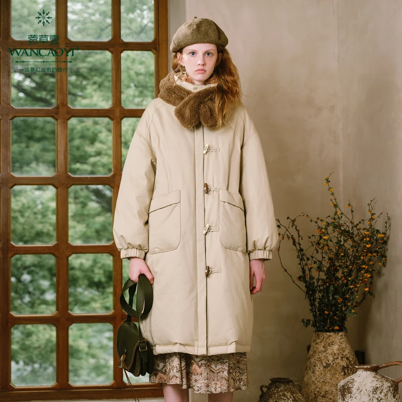 【商场同款】【情调文艺】菀草壹2024冬季新款羽绒服Y09600451