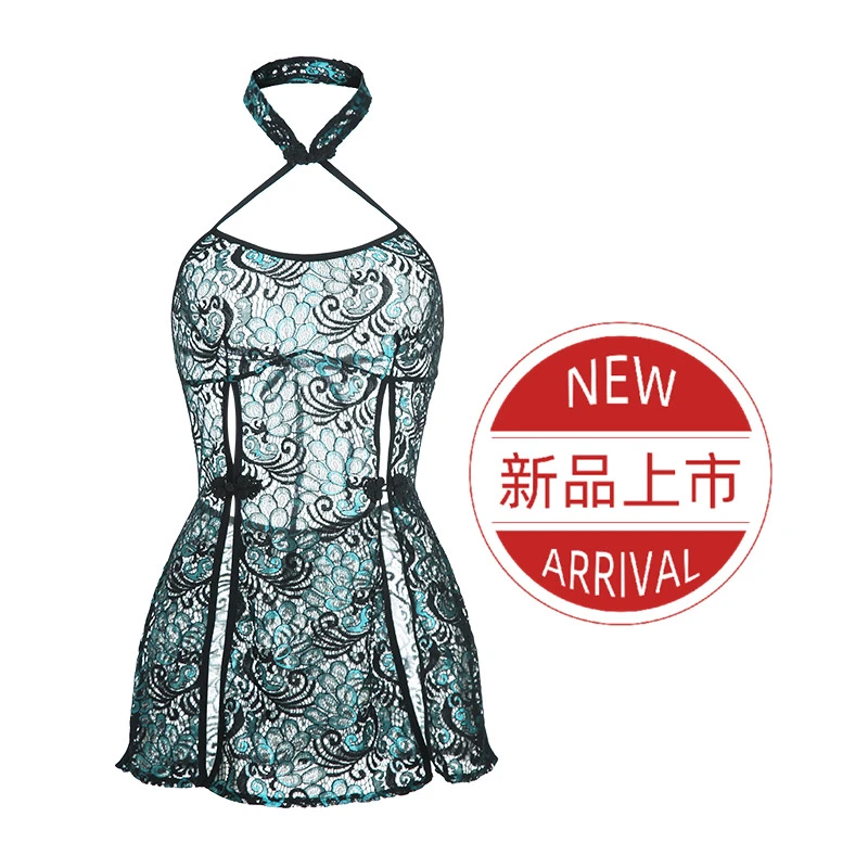 高级感轻奢性感蕾丝成人2024新款网红款直播间睡裙高档旗袍睡衣女