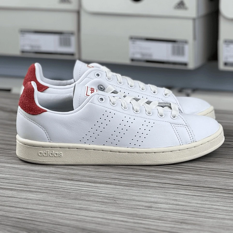 Adidas阿迪达斯正品男鞋经典低帮运动休闲鞋百搭小白鞋板鞋FY8808