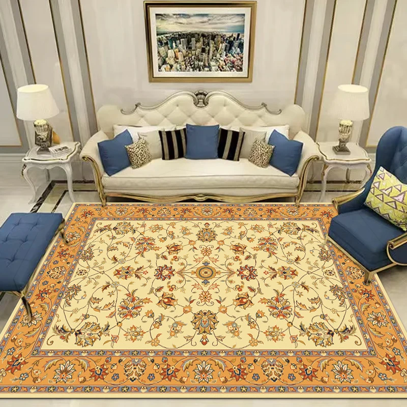 【外贸-811】240x360欧式客厅卧室吸水防滑百搭客厅轻奢茶几垫地毯