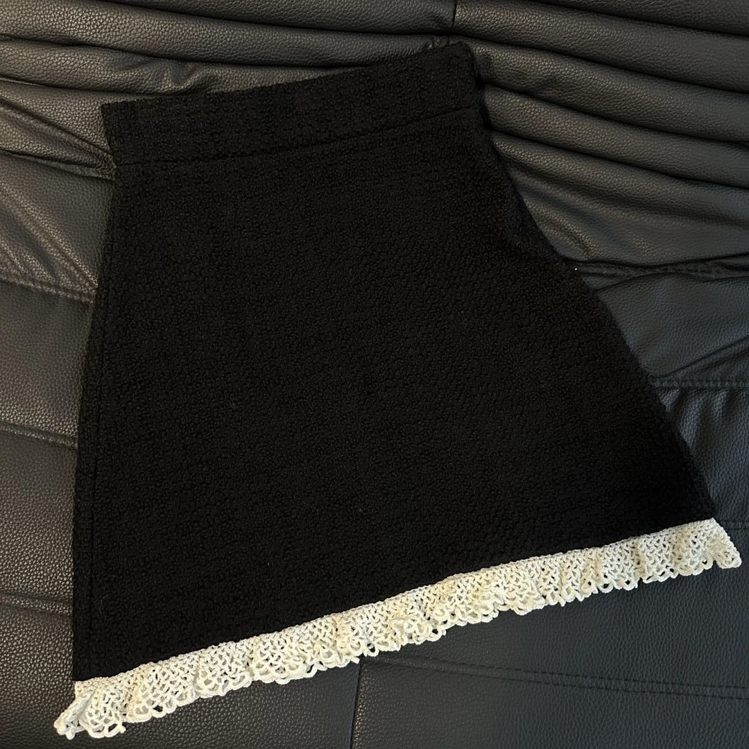 MIUMIU缪缪 针织钩针裙 36码
