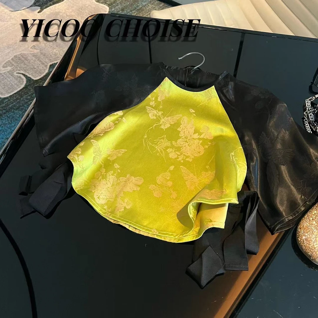 （嘉年华）YICOO【归去来兮】小众高定新中式亲子上衣 YC236093女童