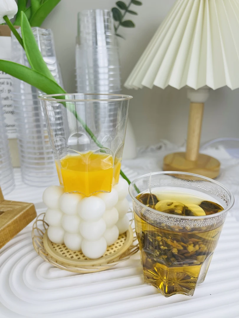 棒棒盒®系列-八角杯（200ml*100只）-餐饮酒店家用一次性杯子航空杯