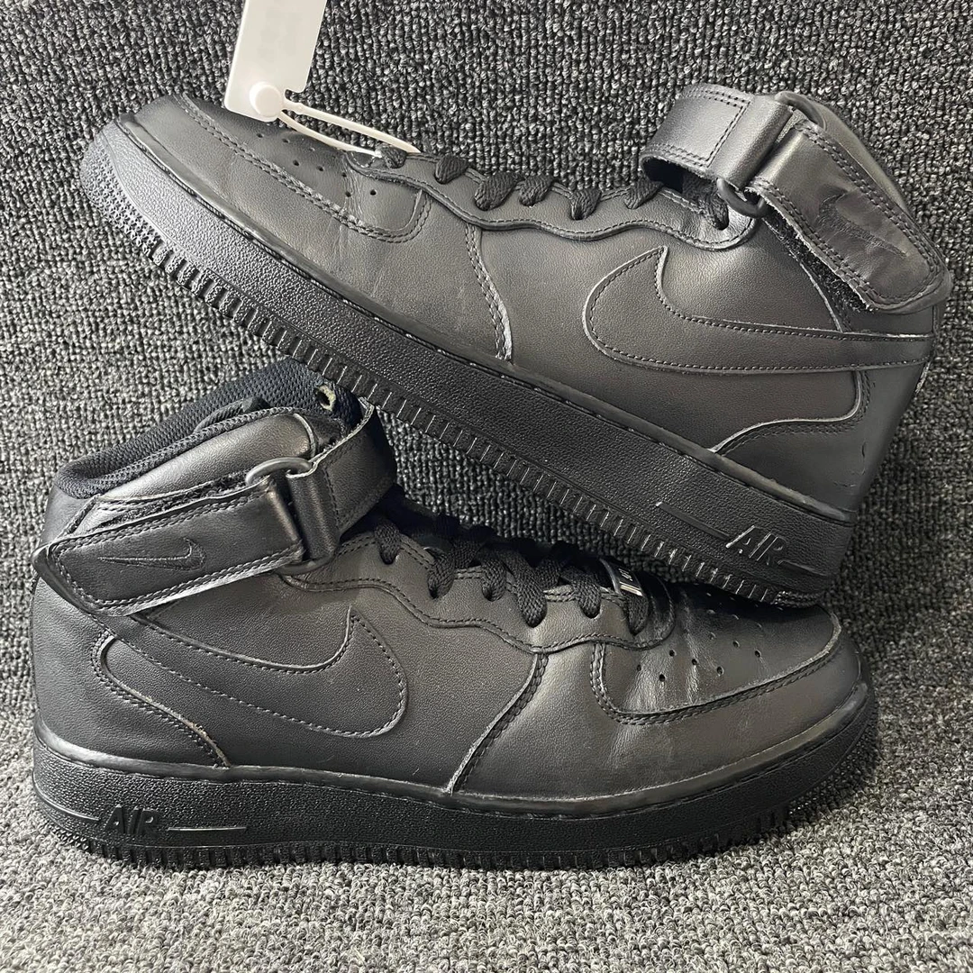 90新 AIR JORDAN 41码 AF1黑 公价1079 篮球鞋编号4445