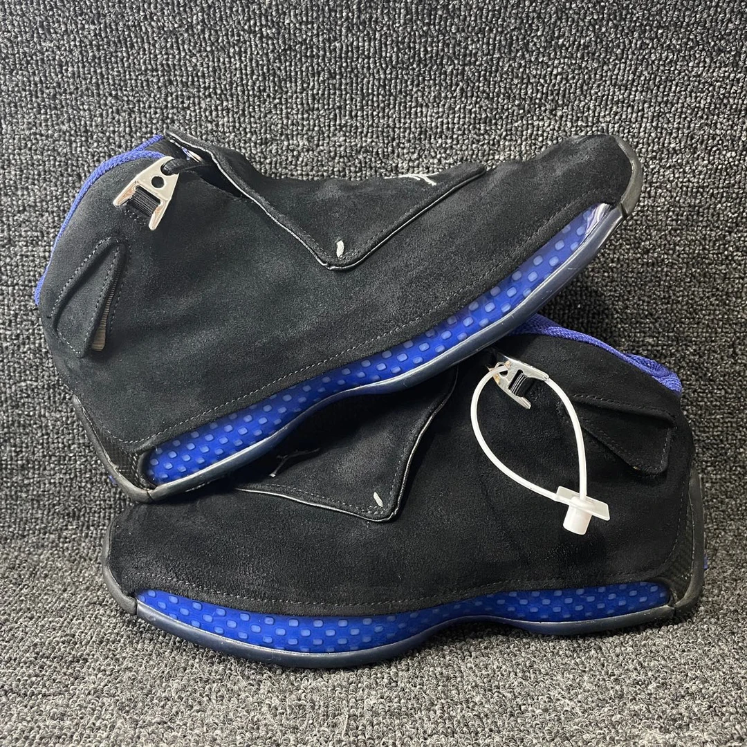 41码 AJ18黑蓝 公价2289 篮球鞋编号1953