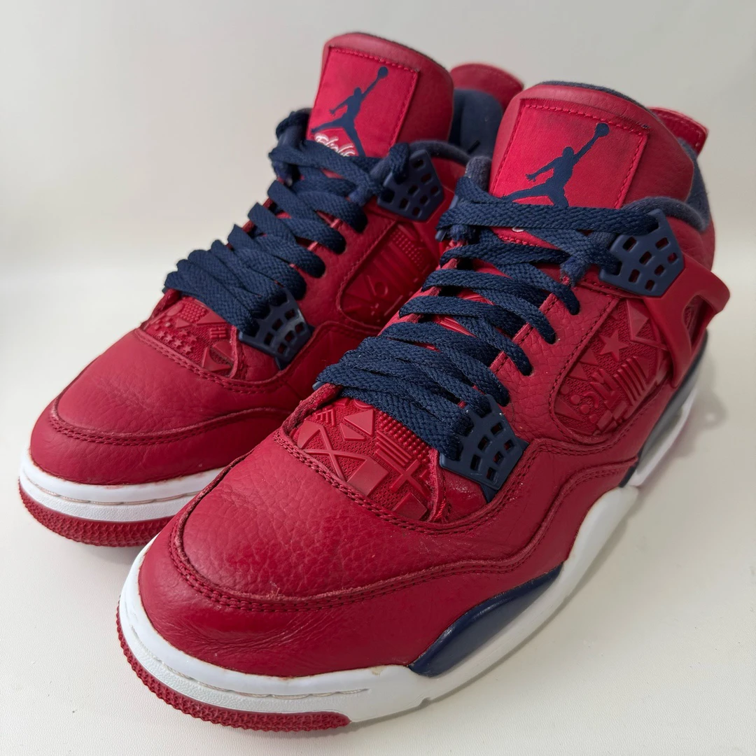 90新 AIR JORDAN 42码 9新 耐克 AJ4黑红 公价2199 二手不退换