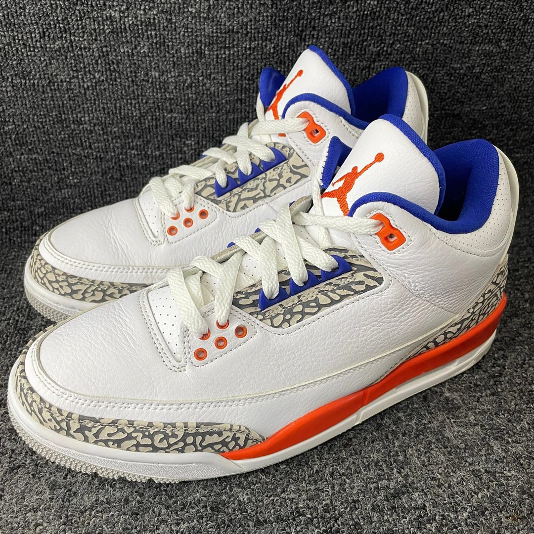 42码 AJ3尼克斯 98新 公价1969 篮球鞋编号5449