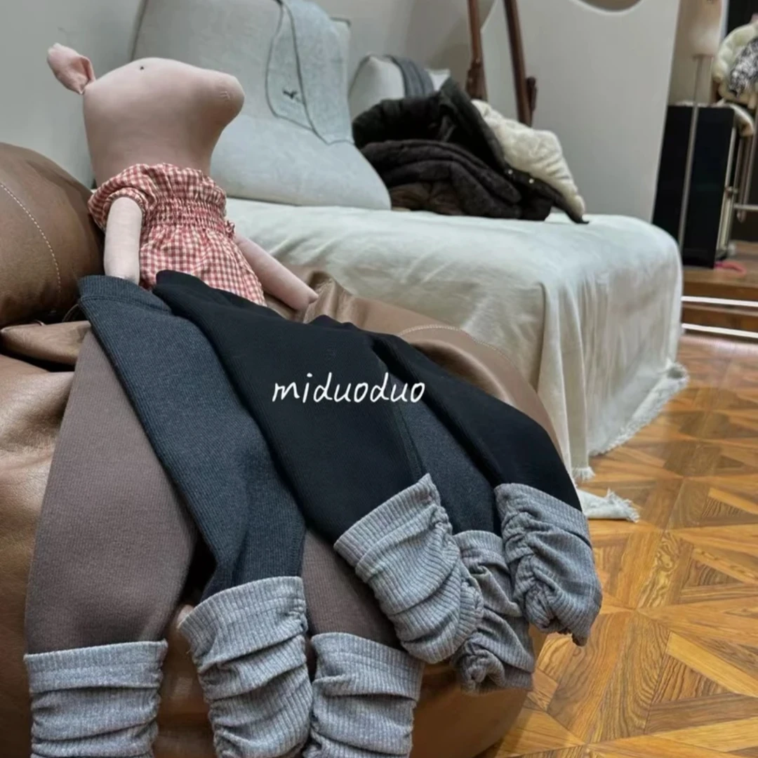 MDD2002袜套式加绒儿童打底裤