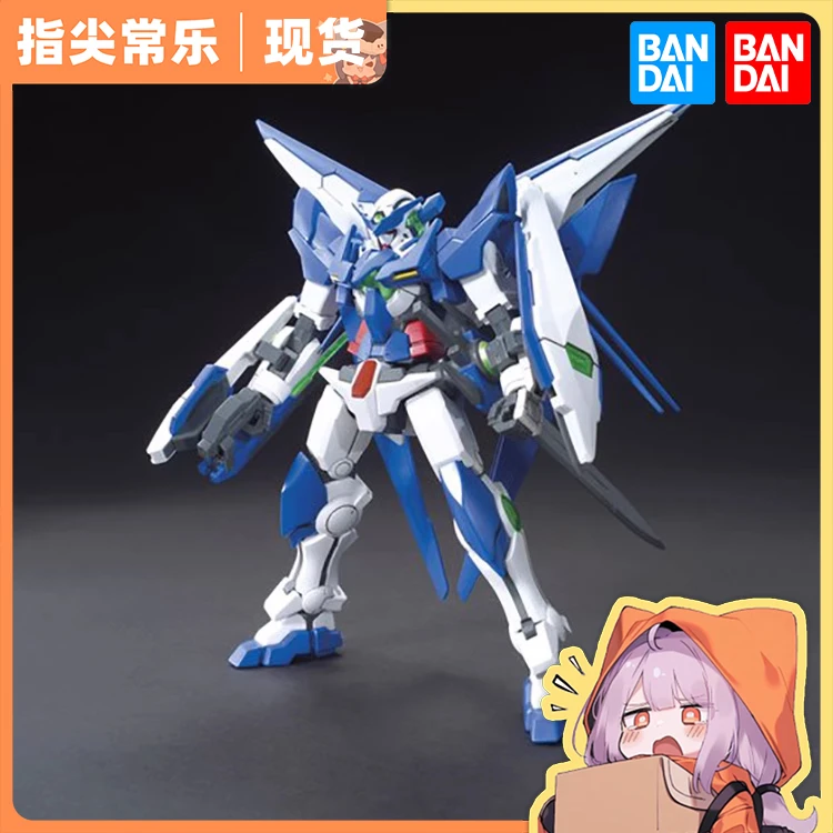 万代 HGBF 1/144 惊异能天使 高达 Amazing Exia 拼装模型