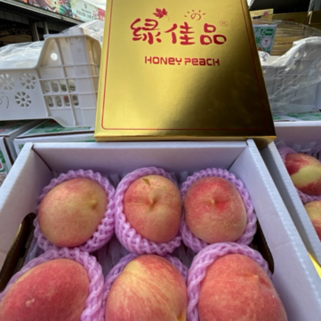 【绿佳品-蜜桃】红蜜桃脆甜金秋蜜桃当季新鲜水果正宗秋桃现摘整箱