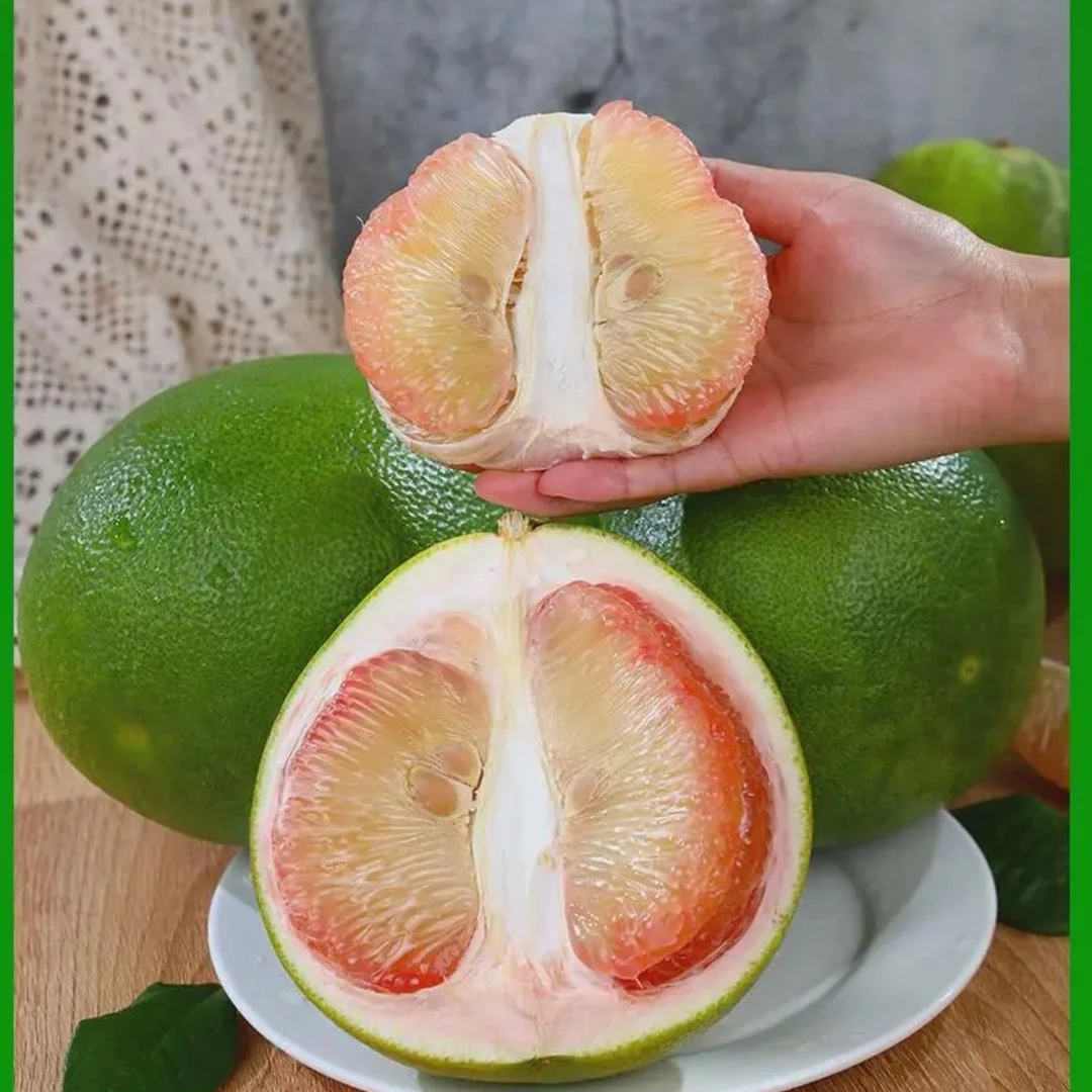 【翡翠金柚】泰国翡翠蜜柚新鲜柚子进口水果纯甜无酸多汁蜜柚包邮