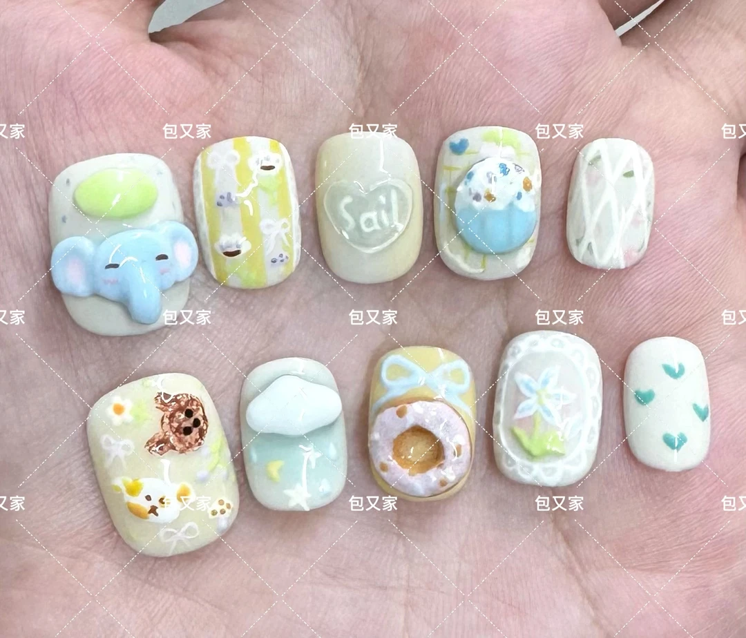 118 纯手工穿戴甲