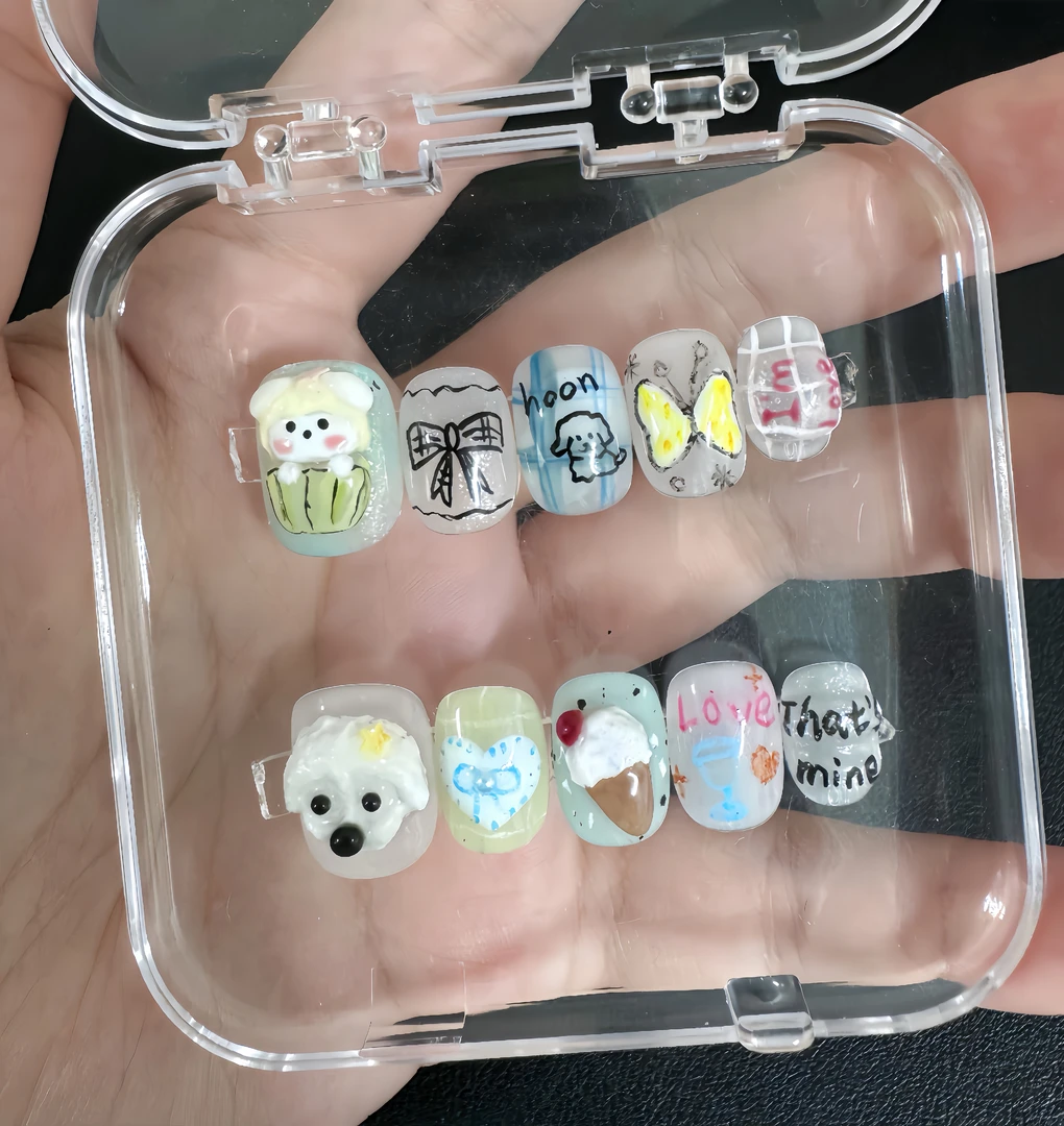 love小狗纯手工穿戴甲