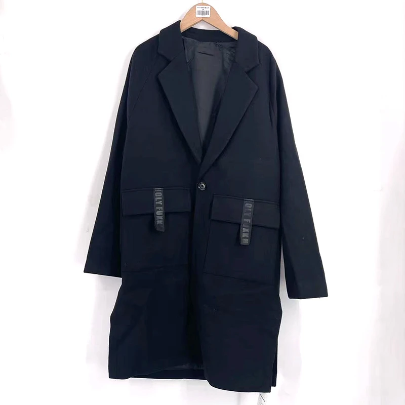 A5701 毛呢大衣男秋冬季韩版修身青年外套潮 XX