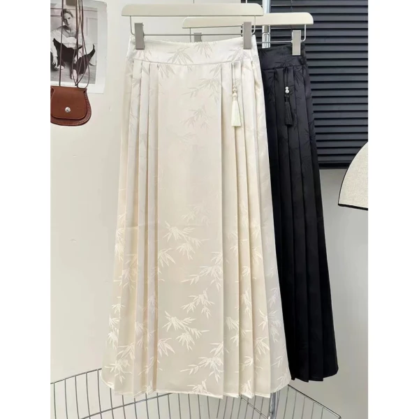 早春上新 小众设计国风款半身裙 K1828