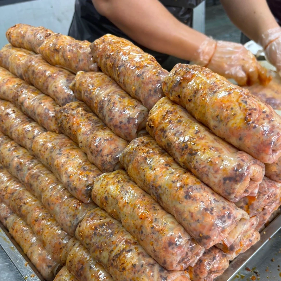 【拍1发4卷】正宗萧县面皮卷香辣凉皮美食懒人速食即食皖北特产小吃