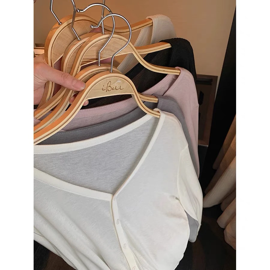 会呼吸 NAIA针织防晒开衫百搭宽松薄长袖薄款短款上衣