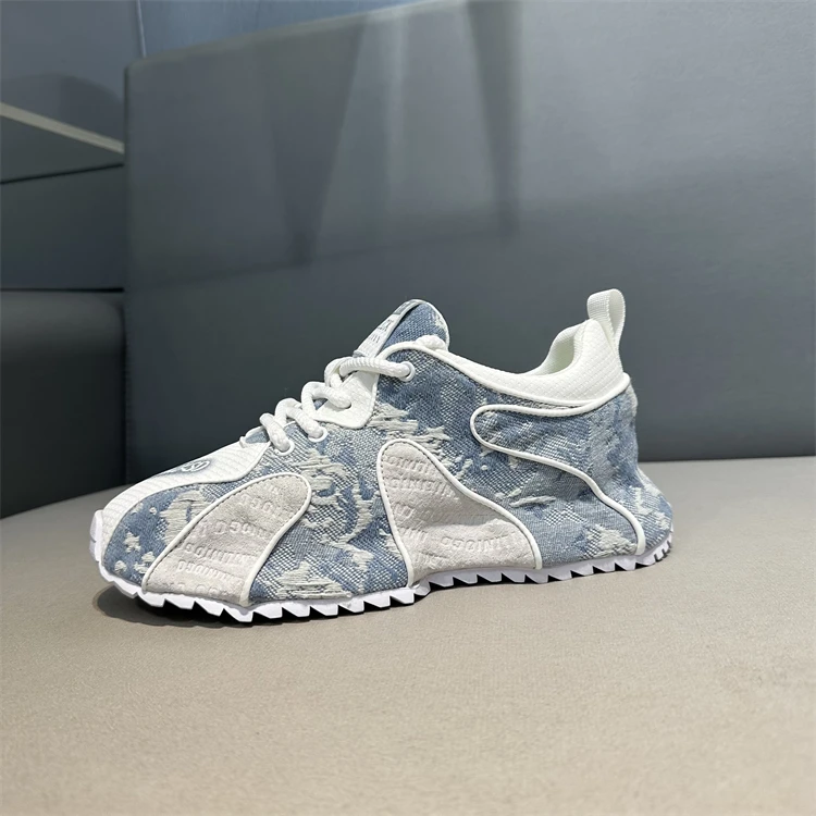 【专柜品质】时尚百搭休闲透气潮鞋男士增高秋冬低帮潮男厚底阿甘鞋