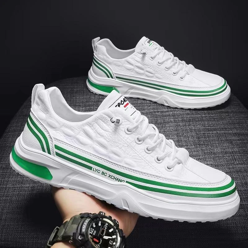 2024爆款透光透气一脚蹬休闲防滑耐磨男潮鞋男鞋