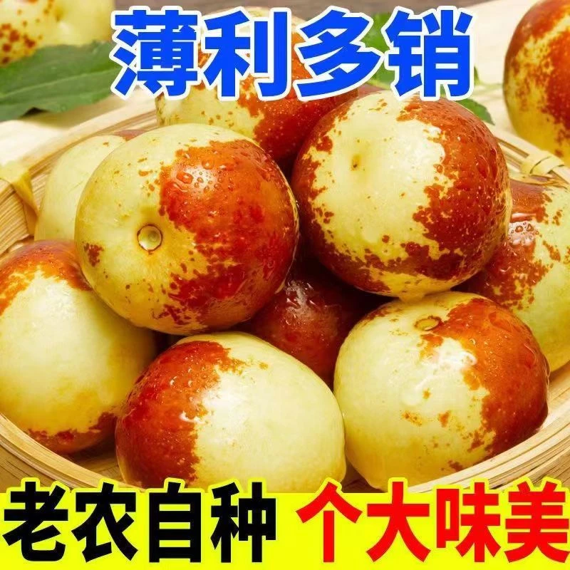 【顺丰京东包邮】优质陕西大荔冬枣奶香脆甜新鲜现摘现发自然成熟