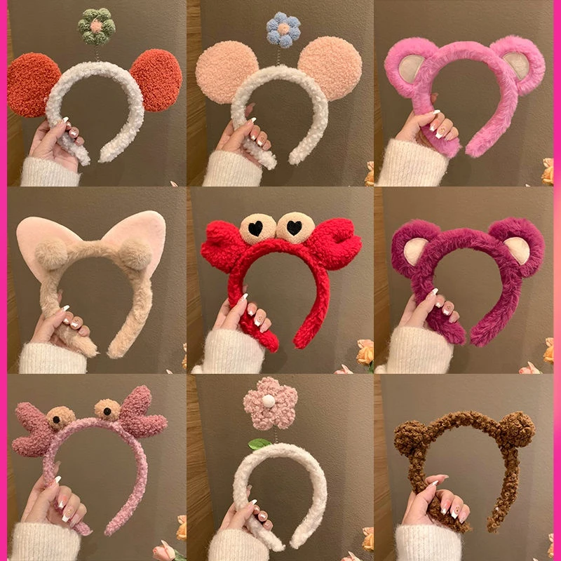 2023年新款可爱卡通洗脸敷面膜束发带头箍