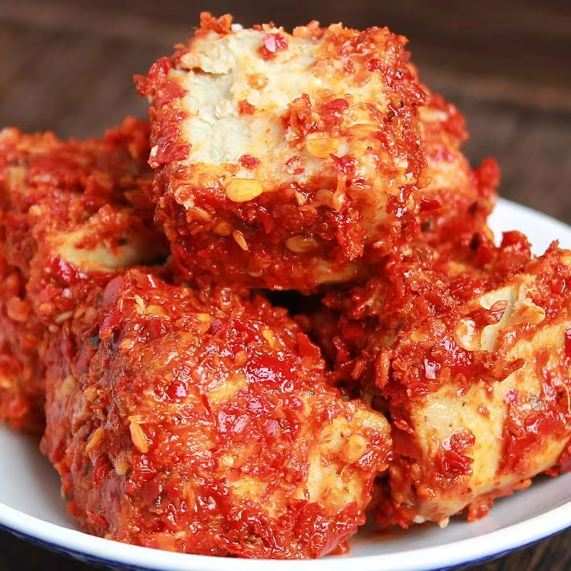 豆腐乳湖南特产手工霉豆腐下饭菜玻璃瓶装香辣腐乳豆酱拌饭鲜香
