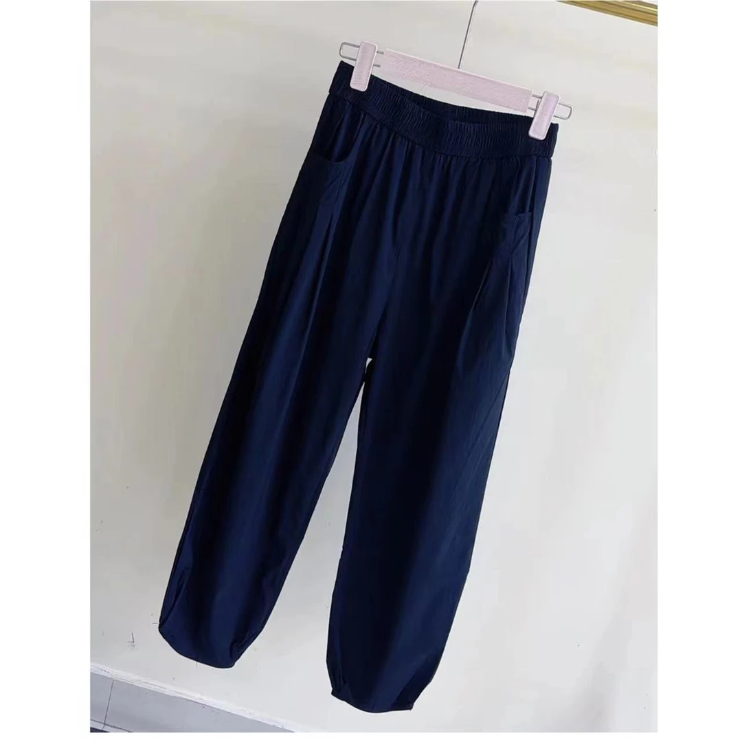 当当家-（韩系）宽松时尚简约显瘦速干面膜裤-610