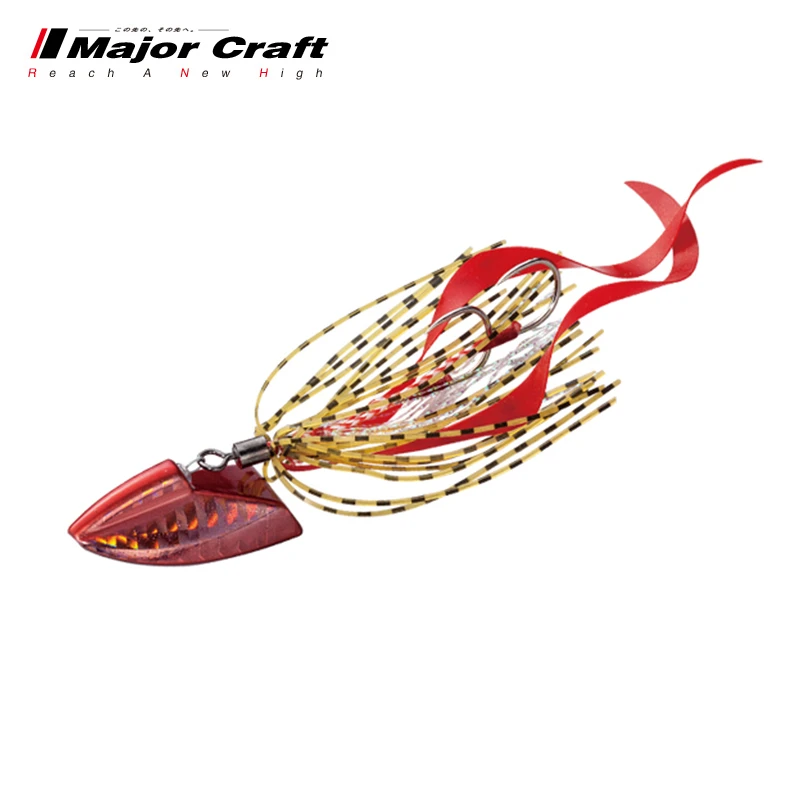 炎月真鲷铁板饵30-60克 MajorCraft日本马牌胡须佬海钓石斑鱿鱼饵