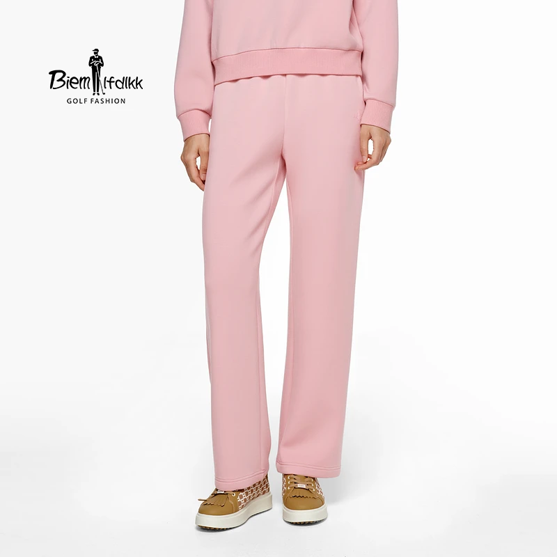 比音勒芬高尔夫春秋新款女士运动长裤弹力环保亲肤针织百搭休闲裤