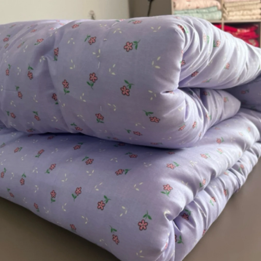 高级舒适感褥垫A类母婴级棉花加厚四季适用天然抑菌手工缝制床垫