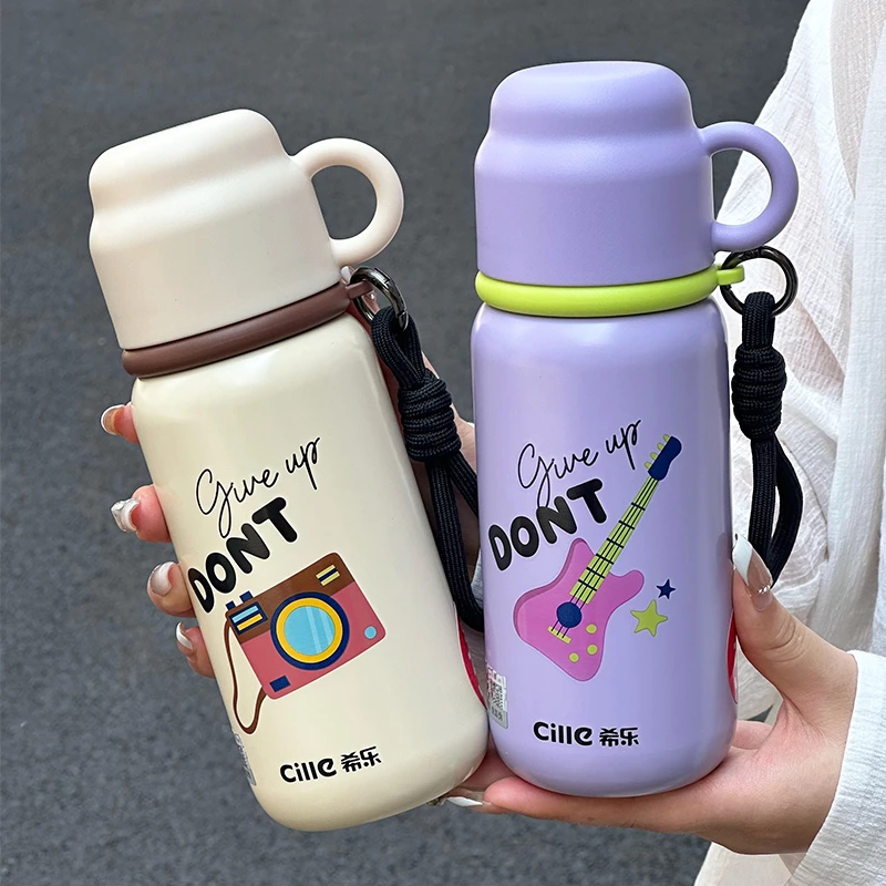 CILLE/希乐保温杯大容量316不锈钢水杯新款男生杯子学生运动水壶