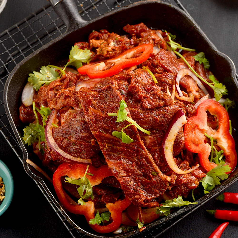 【熹福牧场】烤肉拌肉 土耳其烤肉250g*3秘制即食美味精选正宗