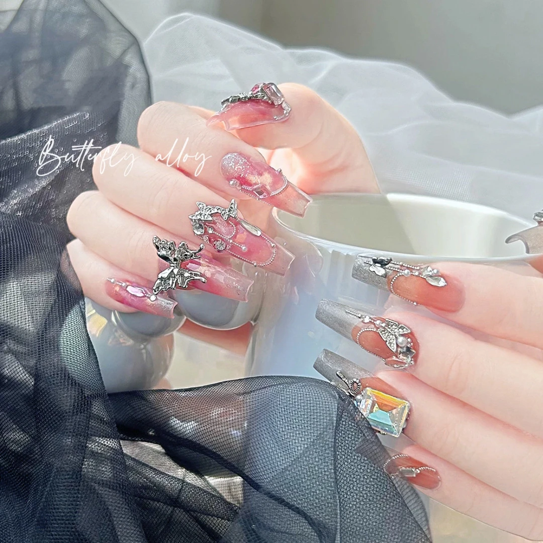 【惊喜局现拍现拆】高品货混装 DIY材料指甲饰品