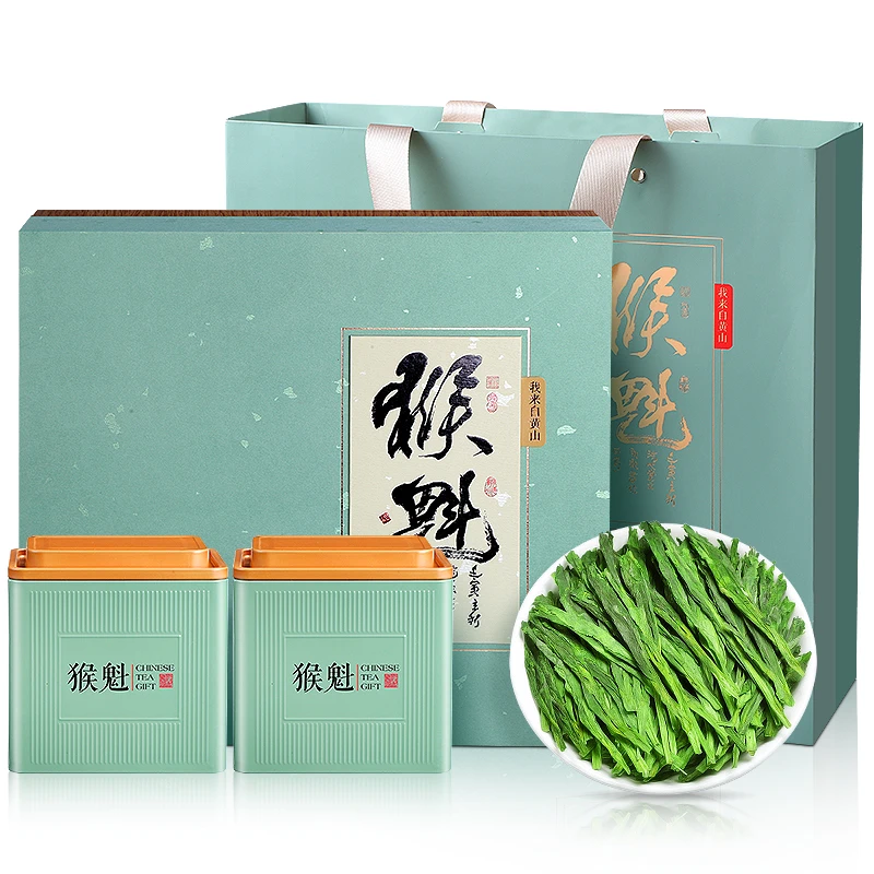 陈一凡 太平猴魁300g 茶叶绿茶新茶雨前特级兰香高山茶礼盒装
