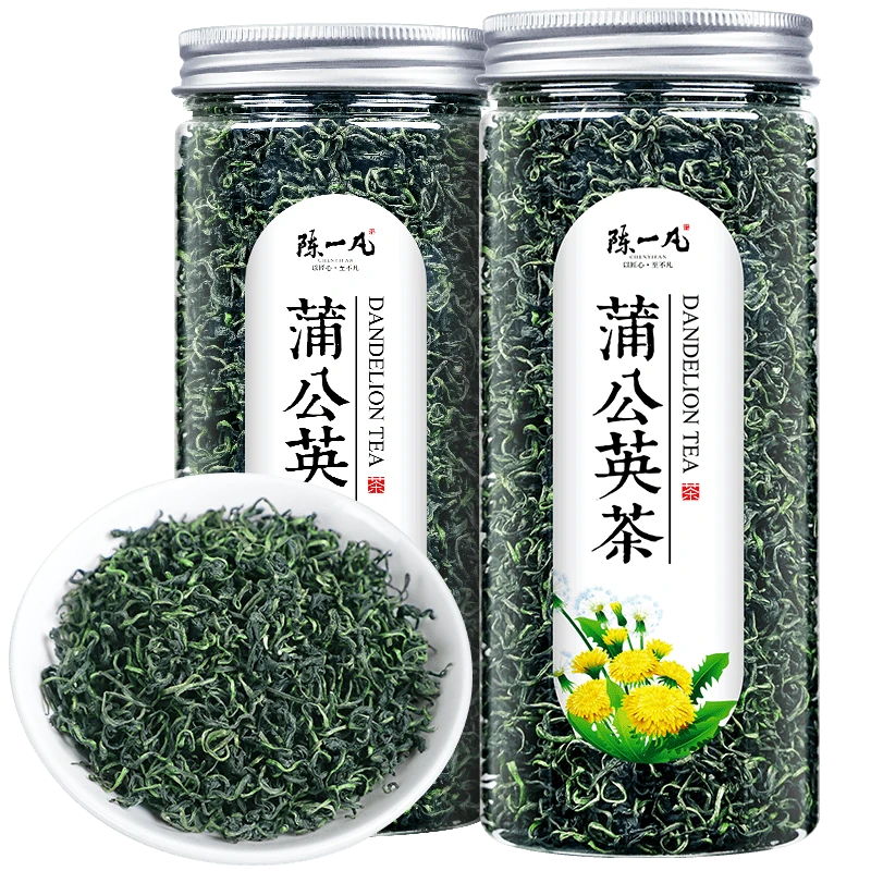 【买2送1同款】陈一凡蒲公英茶 长白山蒲公英叶花草茶罐装60克