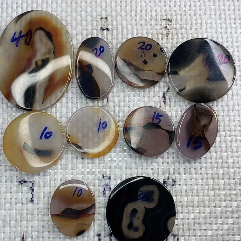 【闪购商品】玛瑙/玉髓颈饰未镶嵌抖*球