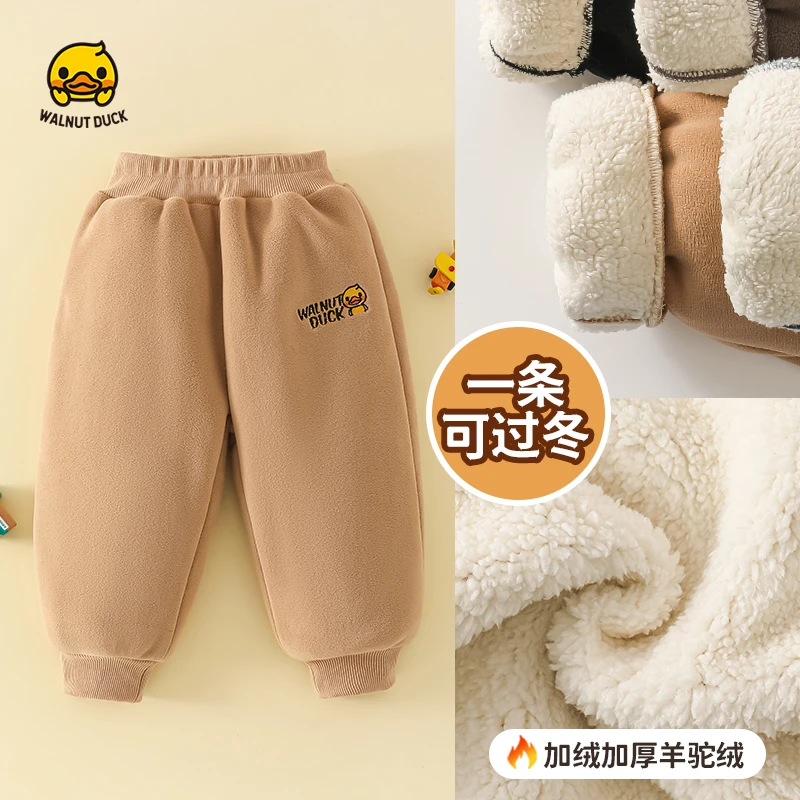 【洛儿妈专属】2024冬季新款时尚加绒加厚裤子4K261