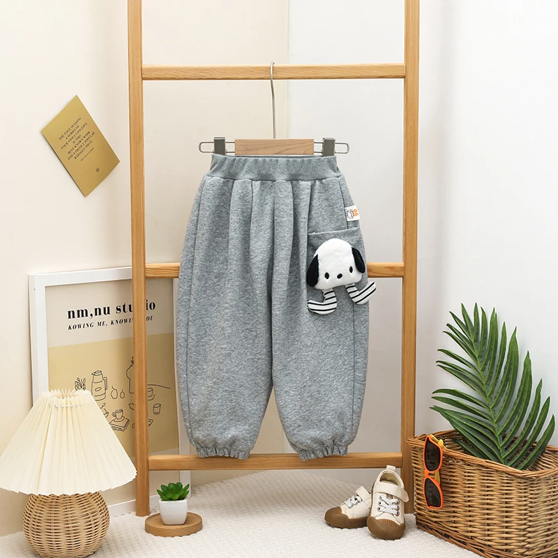 【洛儿妈专属】2025春秋季新款立体狗狗百搭休闲卫裤2320020