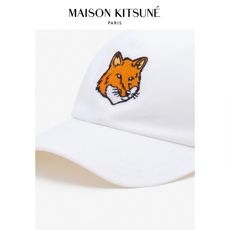 MAISON KITSUNE秋冬新品经典狐狸头时尚棒球帽MM06103WW0096