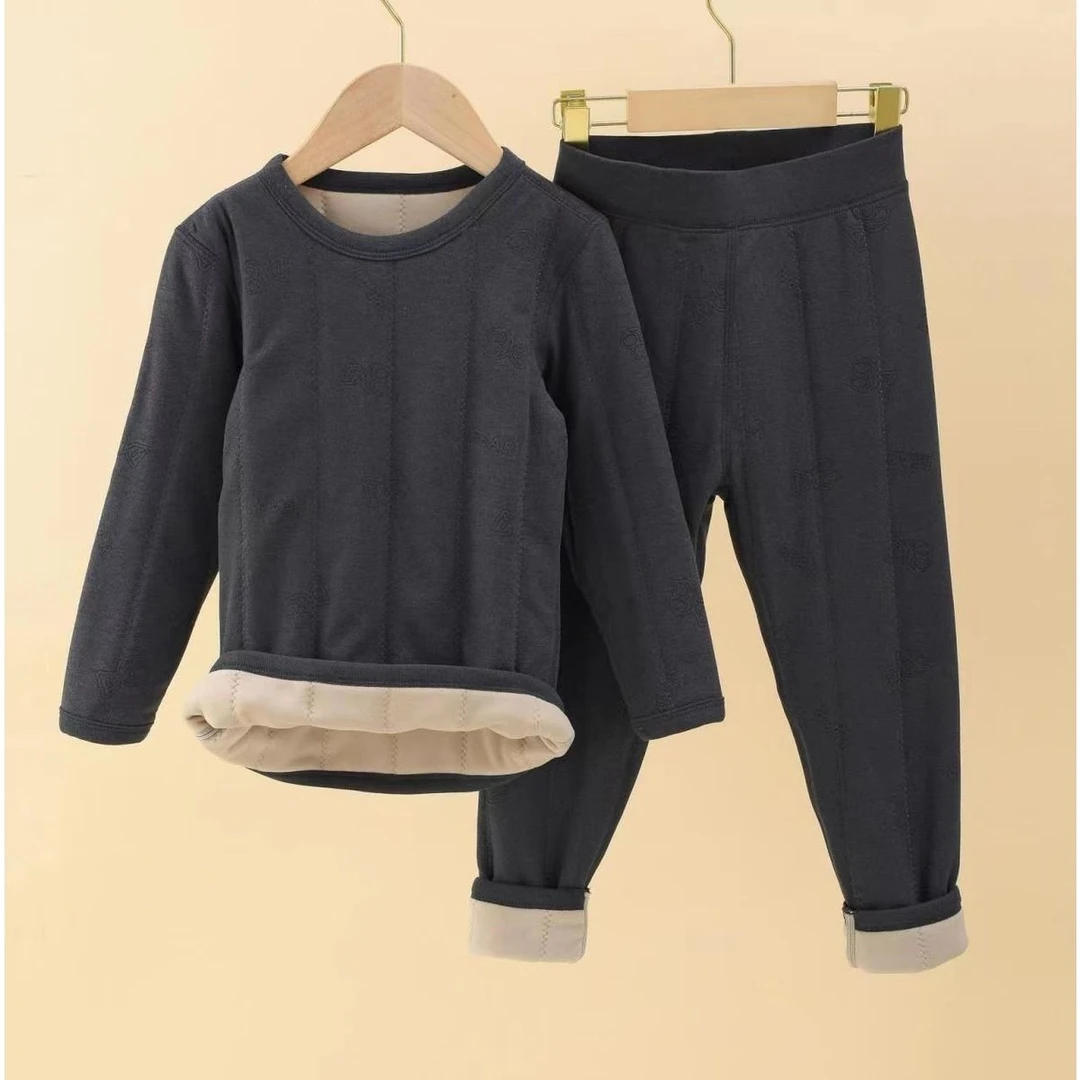 【映画】校服神器棉衣内胆套装保暖裤初中生内搭男童内穿小棉袄JC24