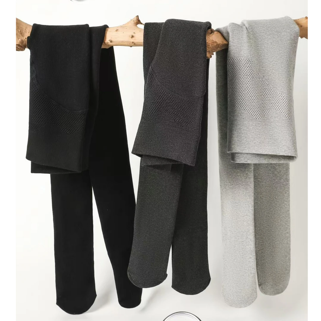 西老板分享冬季280克压力保暖连退裤袜