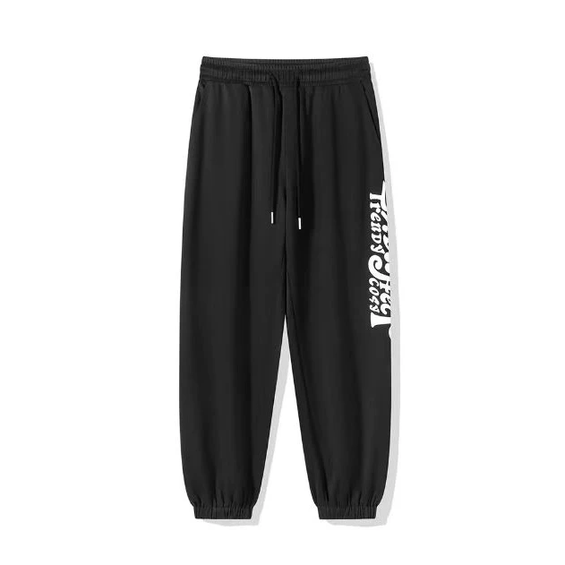 1042-SI-D得物下架美式篮球吸汗透气长裤字母Logo印花休闲束脚裤