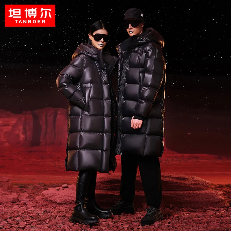 TANBOER/坦博尔【好羽绒】95鹅绒坦博尔鹅绒轻奢情侣羽绒服TD236898